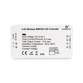 Losse Zigbee controller voor Dual White led strips - Te bedienen via Philips Hue