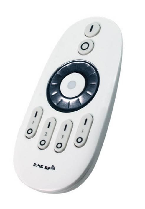 Luxe draadloze dimmer 4-zone afstandsbediening los
