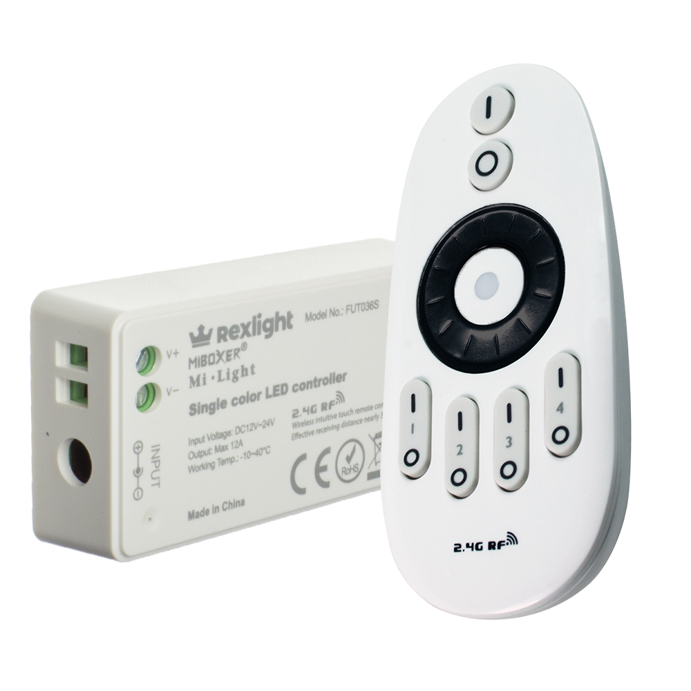 Luxe draadloze dimmer 4-zone RF