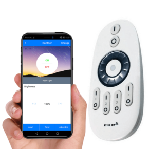 Luxe draadloze dimmer 4-zone RF + Wifi