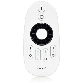 Milight 4-zone button afstandsbediening Dual White met roterend wiel
