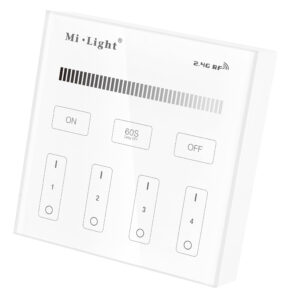 Milight 4-zone een kleur afstandsbediening paneel touch op batterij