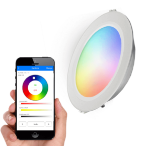 Milight Downlight set RGBWW mét Wifi module 12 watt