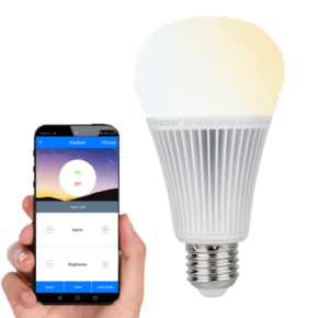 Milight Dual White Led lamp set met Wifi module 9W E27 fitting