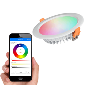 Milight RGBWW led inbouw downlight met Wifi module 15 Watt