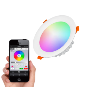 Milight RGBWW led inbouw downlight mét Wifi module 18 Watt