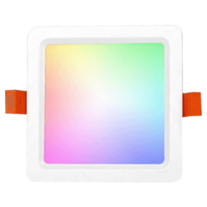 Milight RGBWW led vierkante downlight 9 Watt