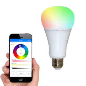 Milight Wifi led lamp set RGBWW mét Wifi module 12 watt E27