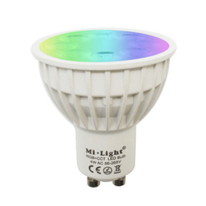 Milight Wifi led spot RGBWW 4 Watt GU10 fitting