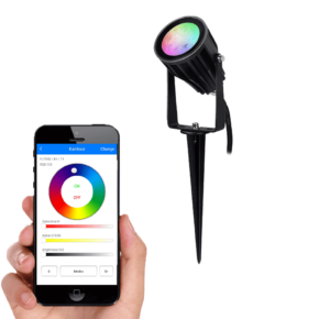 Milight WIFI led tuinspot set RGBWW mét Wifi module 6 watt