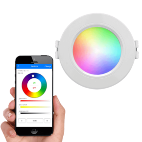 Milight WIFI set RGBWW inbouwspots mét Wifi module - 6 Watt