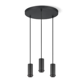 Home sweet home rond hanglamp pendel XXL 3L zwart