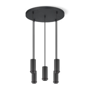 Home sweet home rond hanglamp pendel XXL 5L zwart