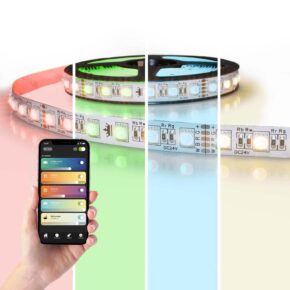 RGBW Premium led strip set met Wifi module 11 tot 20 meter