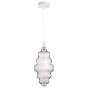 Home sweet home DIY hanglamp - wit / helder