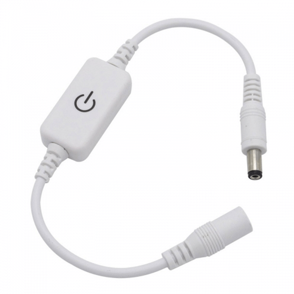 Snoerdimmer touch schakelaar voor witte led strips