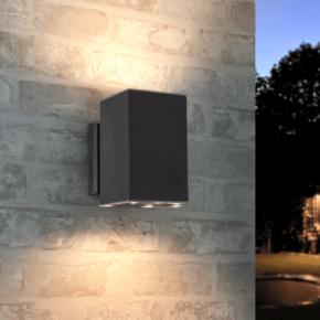 Solar LED wandlamp up downlight Sverre recht