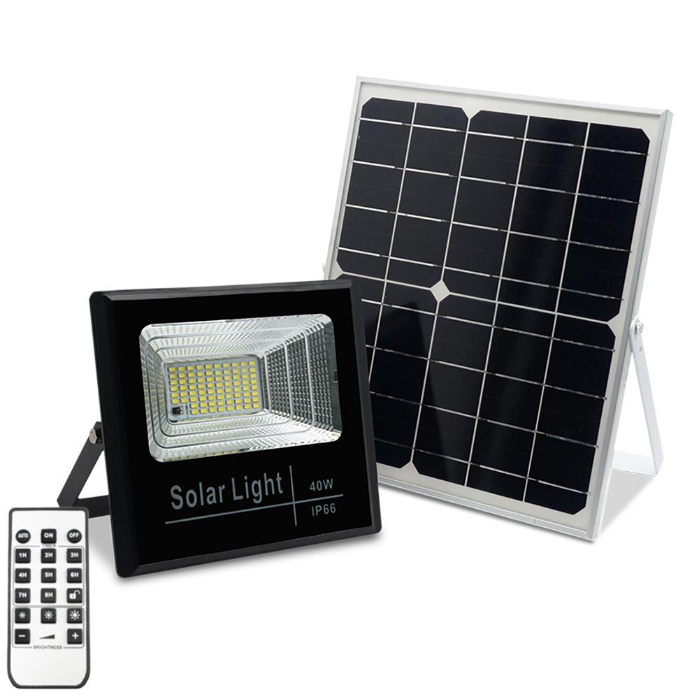 Solar wandlamp Capital II met los zonnepaneel