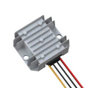 Stabilisator voor ledstrips - 24V/2A output - Aluminium behuizing