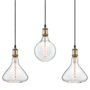 Home sweet home chantal hanglamp vintage 3L brons