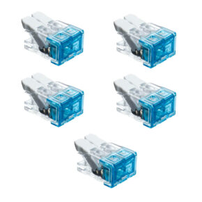 Wago connector 2-weg lasklem set 5 stuks