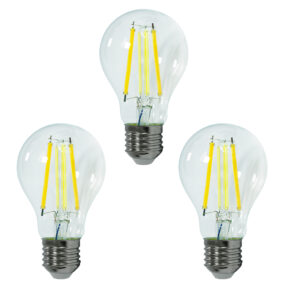 Zigbee LED filament lamp Dual White 7W E27 fitting - Hue alternatief LED lamp - Voordeelset van 3