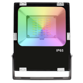 Hue compatible led Schijnwerper/bouwlamp RGBWW 30 Watt IP65 - Zigbee