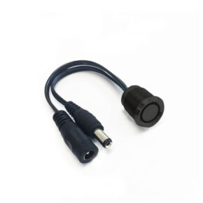Zwarte inbouw touch dimmer led strip enkele kleur